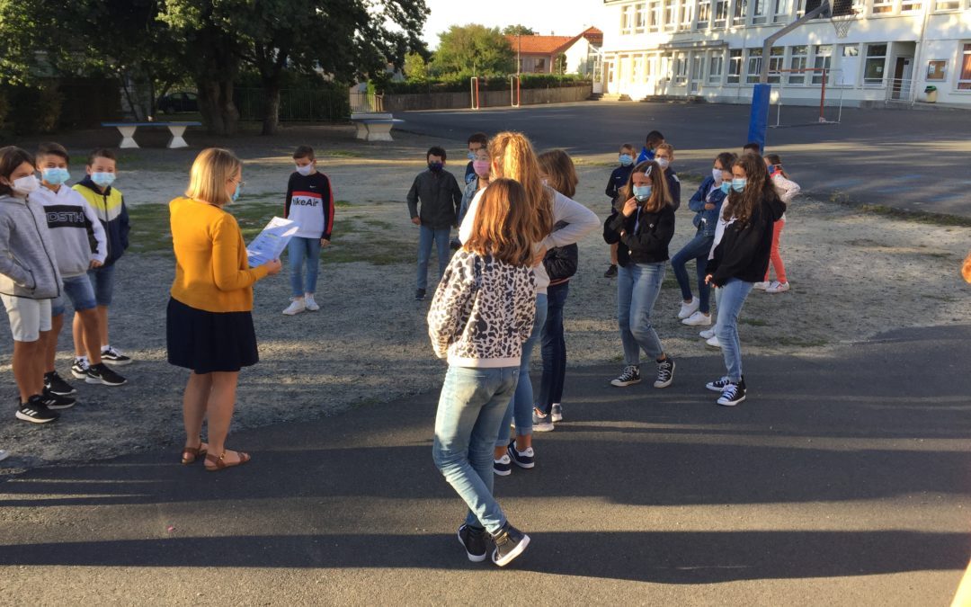 La rentrée au collège